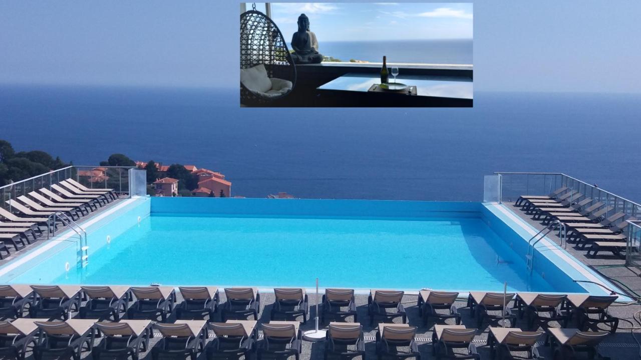 Appartement Zen Costa Plana Cap-d'Ail Bagian luar foto