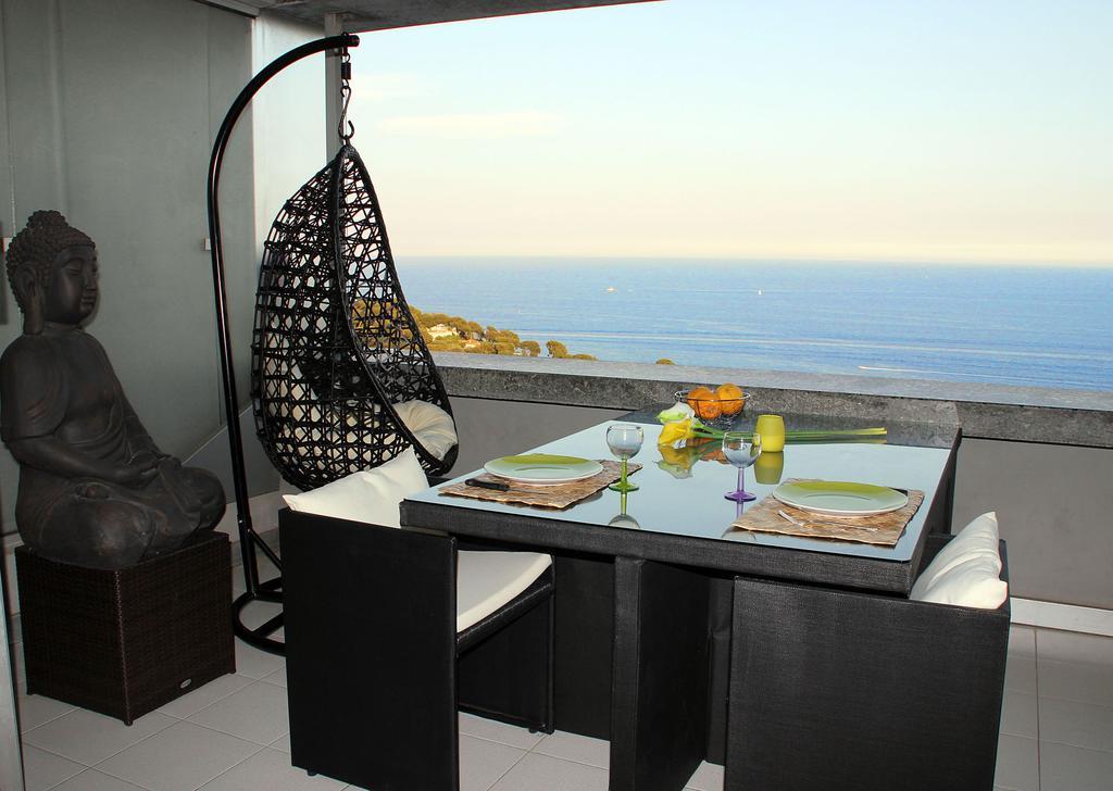 Appartement Zen Costa Plana Cap-d'Ail Bagian luar foto